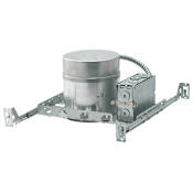 Nora Lighting Medium (E26) New Construction Housing for 5" Trims - IC Rated and Airtight, 50W Max N/A