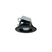 Nora Lighting Cobalt Adjustable 4" LED Adjustable Recessed Trim - 3500K - 900 Lumens Black / Black