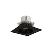 Nora Lighting Cobalt 4" Integrated LED Reflector / Square Recessed Trim - 1000 Lumens, 3500K Bronze