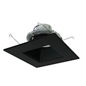Nora Lighting Cobalt 6" Integrated LED Square Recessed Trim - 750 Lumens, 1700K-3100K Black