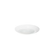 Nora Lighting Opal 4" 2700K LED Flush Mount Ceiling Fixture White
