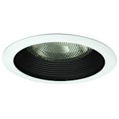Nora Lighting 6" Baffle Recessed Trim - 150W Max Black / White