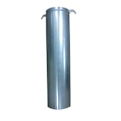 Noritz Roof Jack Vertical Roof Member for 3 Inch or 4 Inch Vent Pipe Stainless Steel