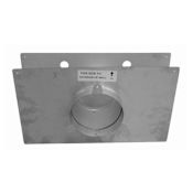 Noritz Concentric Wall Thimble Builder's Edition for Horizontal Termination Stainless Steel