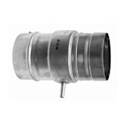 Noritz 4 Inch Diameter Drip Tee Horizontal Condensation Drain Stainless Steel