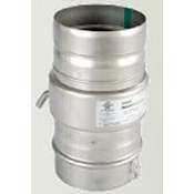 Noritz 5" Diameter Drain Tee for Stainless Steel Single Wall Venting Stainless Steel