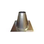 Noritz Stainless Steel Flat Roof Flashing for 5" Single Wall Venting Stainless Steel
