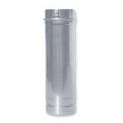 Noritz 4" Diameter / 6" Straight Stainless Steel Single Wall Venting Stainless Steel