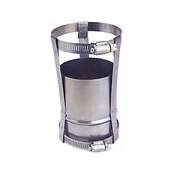 Noritz 4 Inch Stainless Steel Adapter Stainless Steel