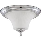 Nuvo Lighting Teller 2 Light 13-1/4" Wide Flush Mount Ceiling Fixture Polished Chrome