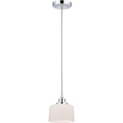 Nuvo Lighting Single Light 7" Wide Mini Pendant Polished Chrome