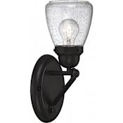 Nuvo Lighting Laurel Single Light 5-1/4" Wide Bathroom Sconce with Seedy Glass Shade Sudbury Bronze
