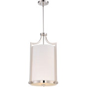 Nuvo Lighting 3 Light 14" Wide Pendant Polished Nickel