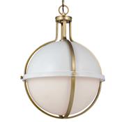Nuvo Lighting Lincoln 16" Wide Pendant with Shade Matte White