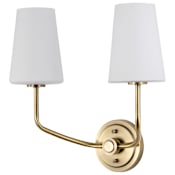 Nuvo Lighting Cordello 2 Light 15" Tall Wall Sconce Vintage Brass
