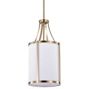 Nuvo Lighting Easton 10" Wide Mini Pendant Burnished Brass