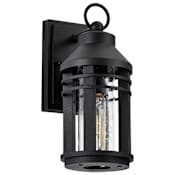 Nuvo Lighting Wilton 12" Tall Outdoor Wall Sconce Matte Black