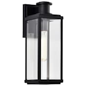Nuvo Lighting Luca 17" Tall Outdoor Wall Sconce Sand Black