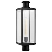 Nuvo Lighting Luca 23" Tall Post Light Sand Black