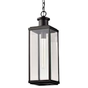 Nuvo Lighting Luca 7" Wide Outdoor Pendant Sand Black