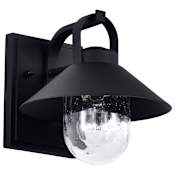 Nuvo Lighting Ridge 9" Tall Outdoor Wall Sconce Black