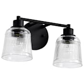 Nuvo Lighting Grayson 2 Light 15" Wide Vanity Light Matte Black