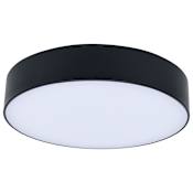Nuvo Lighting 6" Wide Trimless Flush Mount Outdoor Ceiling Fixture Black