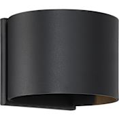 Nuvo Lighting Lightgate 5" Tall LED Outdoor Wall Sconce Black