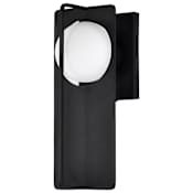 Nuvo Lighting Portal 14" Tall LED Outdoor Wall Sconce Matte Black