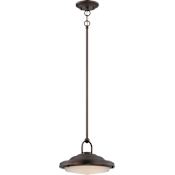 Nuvo Lighting Sawyer 1 Light LED Pendant Antique Brass