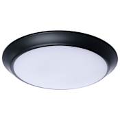 Nuvo Lighting 9" Wide LED Flush Mount Bowl Ceiling Fixture Black