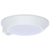 Nuvo Lighting 7" Wide LED Flush Mount Bowl Ceiling Fixture with Occupancy Sensor White