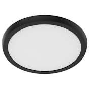 Nuvo Lighting 9" Wide LED Flush Mount Drum Ceiling Fixture - 90 CRI Black