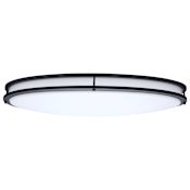 Nuvo Lighting Glamour 32" Wide LED Flush Mount Ceiling Fixture Black