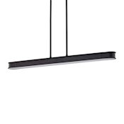 Nuvo Lighting Longford 36" Wide Linear Pendant Textured Black