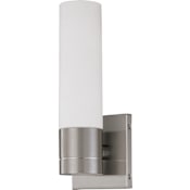Nuvo Lighting Link Single Light LED Wall Sconce Brushed Nickel