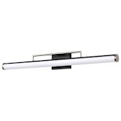 Nuvo Lighting Solano 36" Wide Bath Bar Black / Brushed Nickel