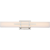 Nuvo Lighting Grill Single Light 24" Tall Integrated LED Wall Sconce - ADA Compliant Polished Nickel