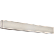 Nuvo Lighting Crate Single Light 36" Wide Integrated LED Bath Bar - ADA Compliant Brushed Nickel