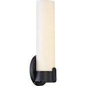 Nuvo Lighting Loop Single Light 12" Tall Integrated LED Wall Sconce - ADA Compliant Aged Bronze