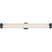 Nuvo Lighting Loop Single Light 4" Wide Integrated LED Bath Bar - ADA Compliant Aged Bronze