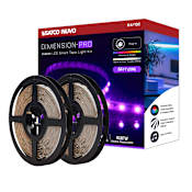 Nuvo Lighting Dimension Pro 65' Long Color Changing RGB Smart Tape Light White