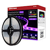 Nuvo Lighting Dimension Pro 32' Long Color Changing RGB Smart Tape Light White