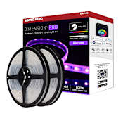 Nuvo Lighting Dimension Pro 65' Long Color Changing RGB Smart Tape Light White