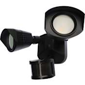 Nuvo Lighting 2 Light 4" Wide LED Commercial Flood Light with 3 lb Product Weight - 3000K Black