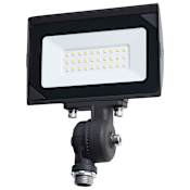 Nuvo Lighting Single Light 6" Wide Adjustable 15 Watt LED Outdoor Flood Light - 5000K CCT Bronze