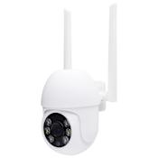 Nuvo Lighting Starfish Smart Outdoor Plug-In Camera White