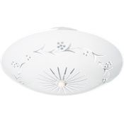 Nuvo Lighting 2 Light 12" Wide Flush Mount Bowl Ceiling Fixture White