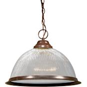 Nuvo Lighting Single Light 15" Wide Pendant Old Bronze