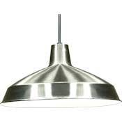 Nuvo Lighting Single Light 16" Wide Pendant Brushed Nickel
